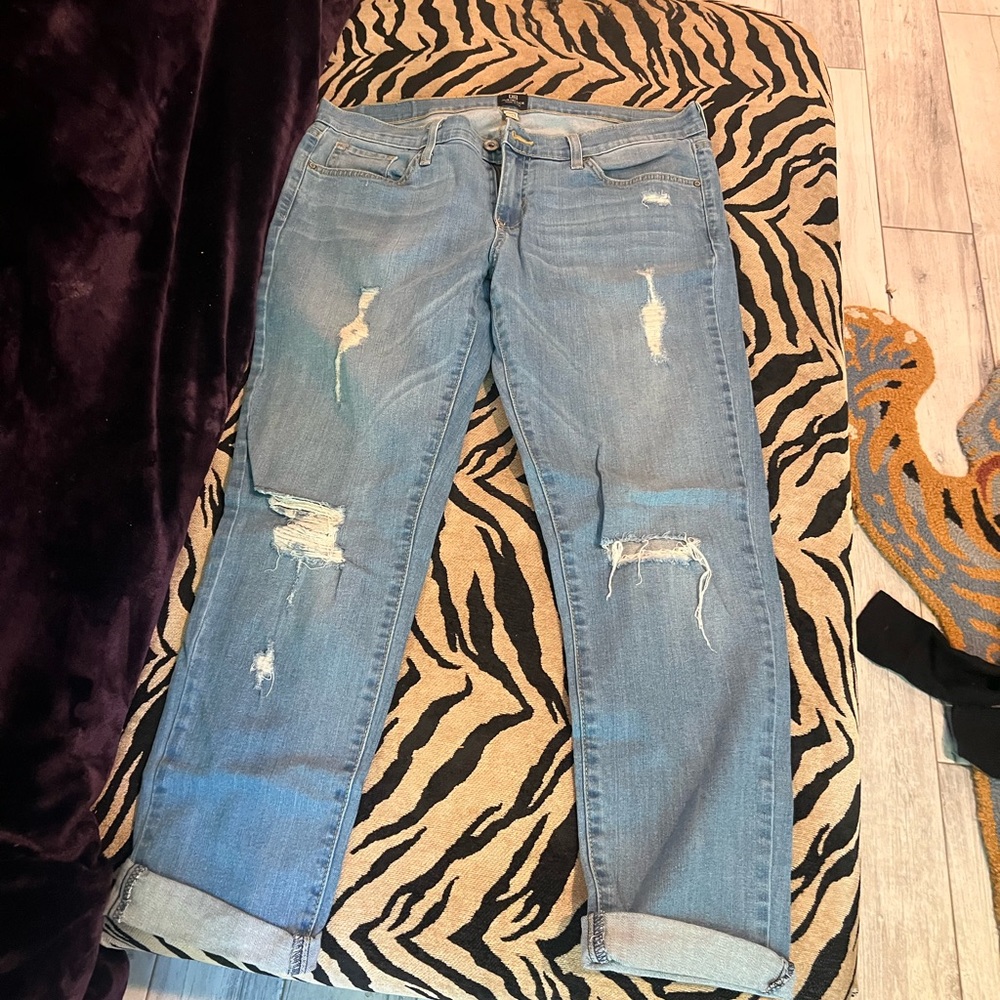 Just Black Denim Jeans with Faded Blue Hue